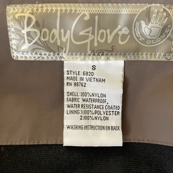 Body Glove Winter Coat Skiing Snowboarding Small Down Filled Removable Hood EUC - Picture 6 of 10